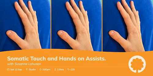 Somatic Touch and Hands-on Assists for Yoga  with Susanne Lahusen