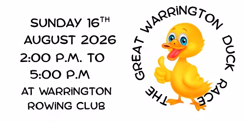 The Great Warrington Duck Race 2026