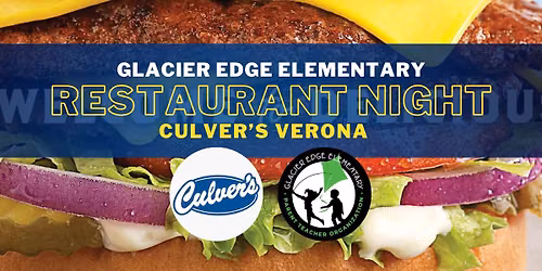 Culver's Verona GE Give Back Night!