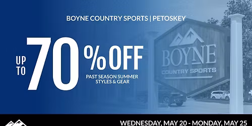 Petoskey Memorial Day Tent Sale