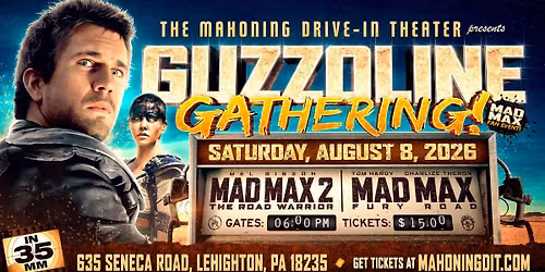 Guzzoline Gathering: A MAD MAX Fan Event (Road Warrior + Fury Road on 35mm)