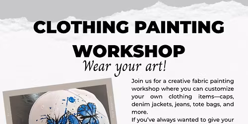 Clothing painting workshop 