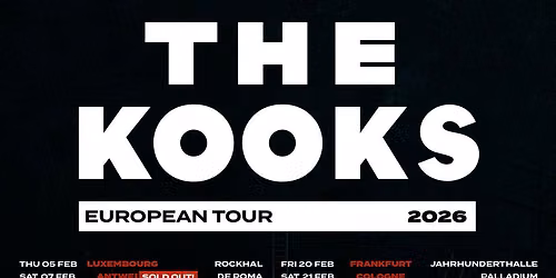 The Kooks Madrid Tickets