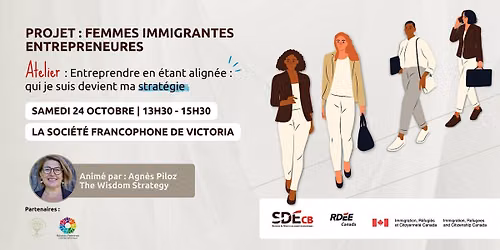 Entreprendre en \u00e9tant align\u00e9e : qui je suis devient ma strat\u00e9gie | Victoria