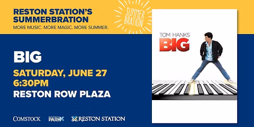 Reston Row Big Screen Movie Night featuring: BIG