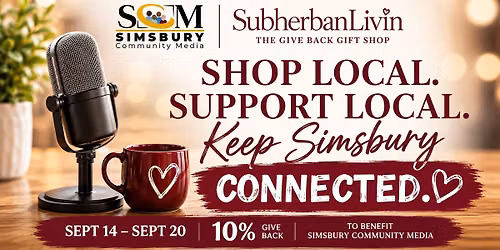 Shop to Support Simsbury Community Media