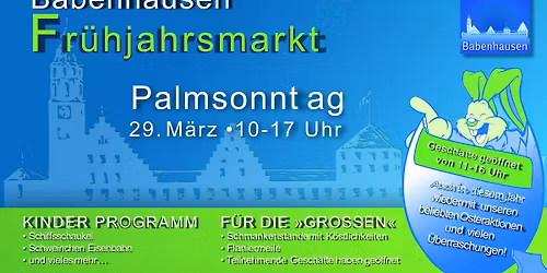 Fr\u00fchjahrsmarkt Babenhausen 2026