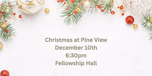 Christmas Dinner at Pine View