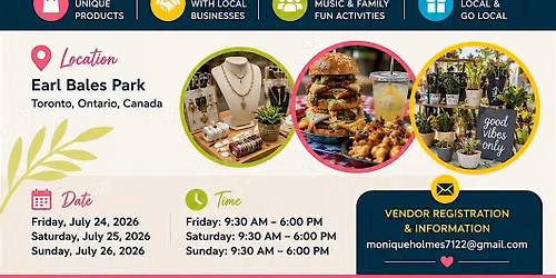 TORONTO SUMMER VENDOR FESTIVAL