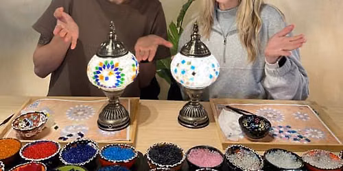 Mosaic Lamp Making Classes in Modesto