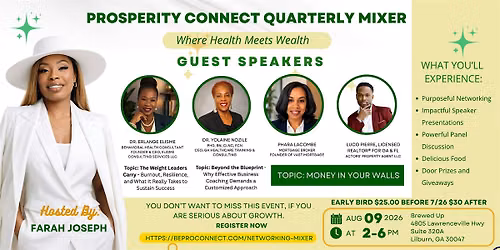 Prosperity Connect Quarterly Mixer