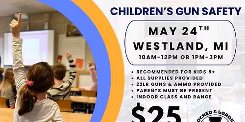 Youth Firearms Safety Class - $25