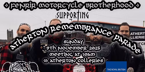 FMB Supporting Atherton Remembrance Parade