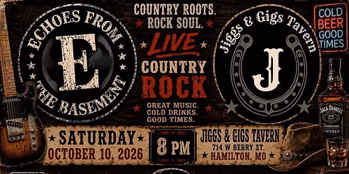 Echoes From The Basement LIVE Debut @ Jiggs & Gigs Tavern!
