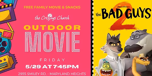 Outdoor Movie Night - Bad Guys 2