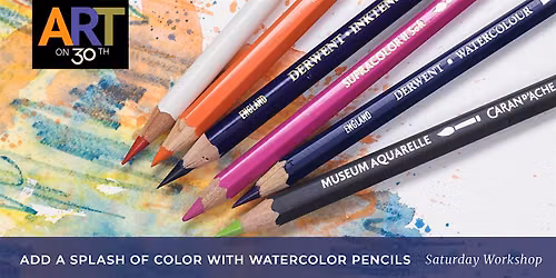 SAT AM - Add a Splash of Color with Watercolor Pencils workshop w\/Stephanie