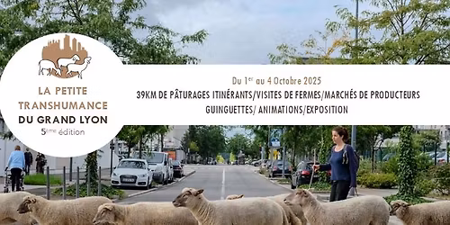 La petite transhumance du Grand Lyon 2025