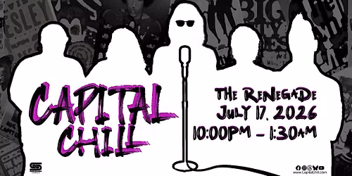 Capital Chill is back at The Renegade \ud83d\udd25