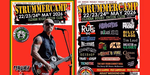 \u2b50\ufe0fMauri Clash\u2b50\ufe0f - Live @ Strummercamp 2026 - Manchester (UK)