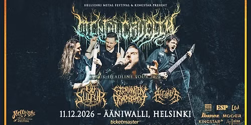 Mental Cruelty - 11.12.2026 \u00c4\u00e4niwalli, Helsinki