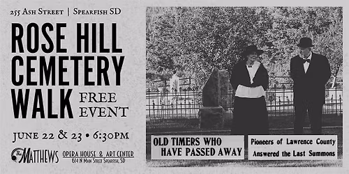 Rose Hill Cemetery Walk