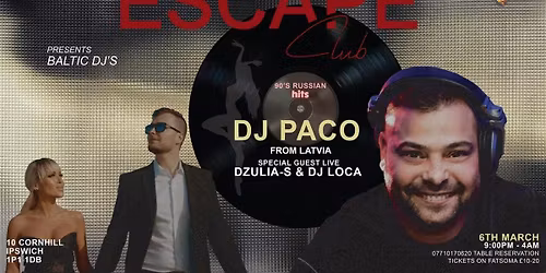 Lady\u2019s Night \u2013 Spinning the Heat with DJ Paco, Dzulia-S & DJ Loca