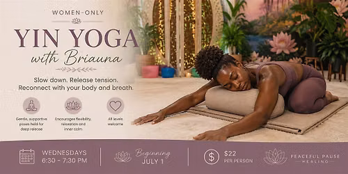 Women\u2019s Yin Yoga Summer Series