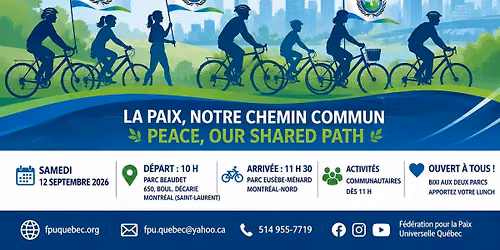 La Route de la Paix 2026 | Peace Road 2026