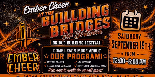 Ember Cheer @ the Bridge Building Festival 