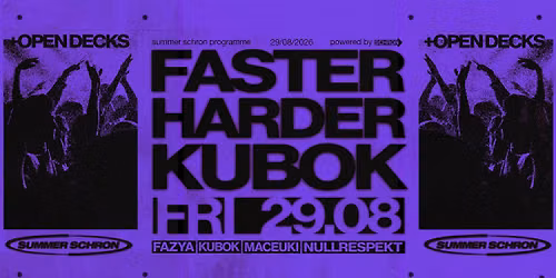 Faster Harder Kubok w Schronie po raz Trzeci