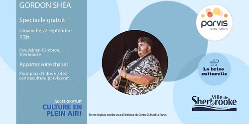Gordon shea - spectacle gratuit