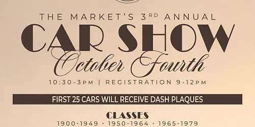 The Market\u2019s Car Show 