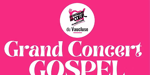 Concert Gospel Resto du Coeur