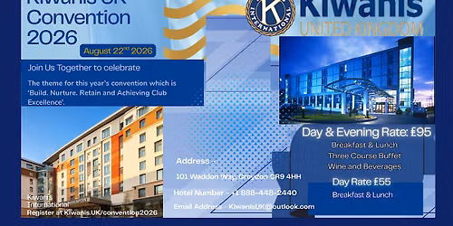 Kiwanis UK Convention 2026