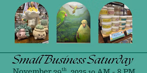 Small Business Saturday @ The H.A.M. Gift Shop