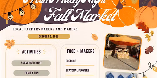 Fresh Friday Night Fall Market