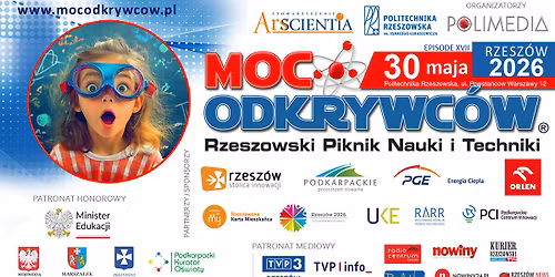 MOC ODKRYWC\u00d3W - Rzeszowski Piknik Nauki i Techniki '2026
