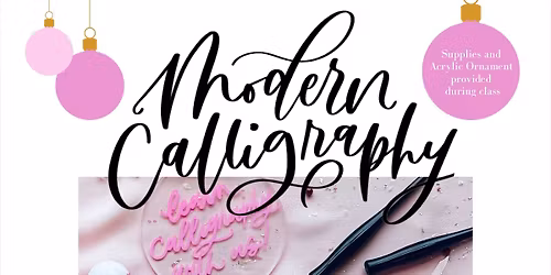 Modern Calligraphy Class