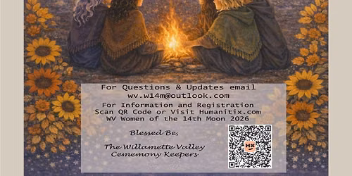 Willamette Valley Women Of The 14Th Moon 2026