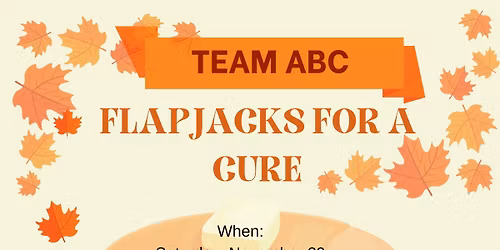 Relay for Life Team ABC Annual Applebee's Breakfast Fundraiser