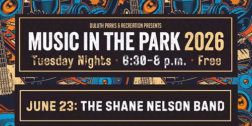 Music in the Park Concert Series: The Shane Nelson Band — 2501 West 3rd Street