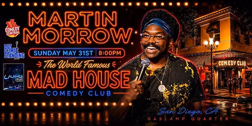 Its The Mad House Favorite's Show starring the hilarious Martin Morrow!