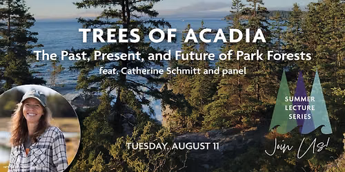 Trees of Acadia: The Past, Present, and Future of Park Forests feat. Catherine Schmitt and panel