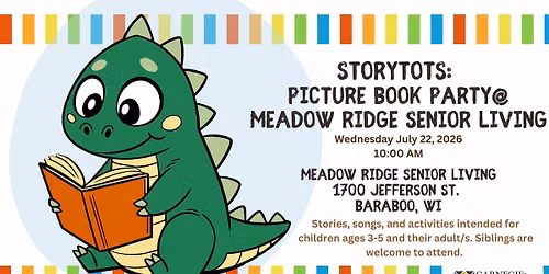 Storytots: Picture Book Party @ Meadow Ridge Senior Living