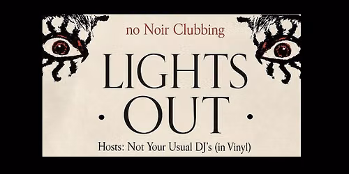 LIGHTS OUT by Not Your Usual Dj\u00b4s (In Vinyl)