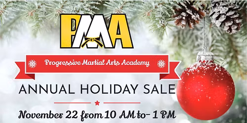 PMA's Annual Holiday Sale