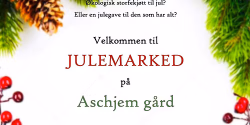 Julemarked p\u00e5 Aschjem g\u00e5rd