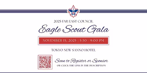 2025 Eagle Scout Gala - Tokyo New Sanno
