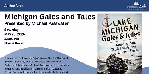 Author Talk: Michael Passwater