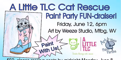 A little TLC Paint Party FUN-draiser